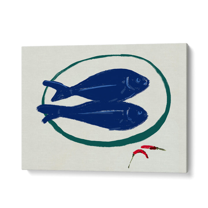 BLUE FISH AND SPICE , KITCHEN POSTERS