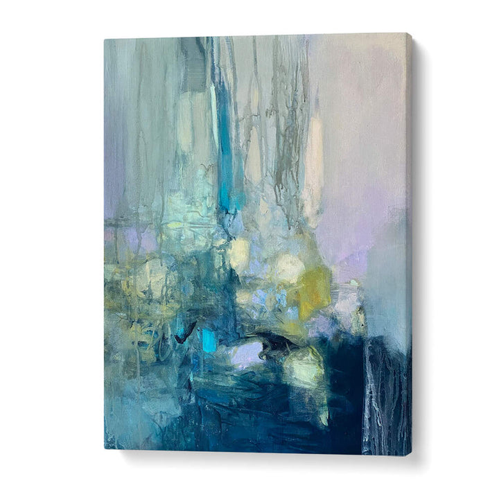BLUE GREEN ABSTRACT FLOW