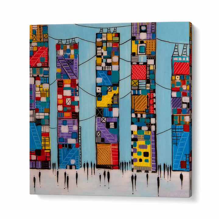 BLUE SKY , MODERN IMPRESSIONISM PAINTINGS