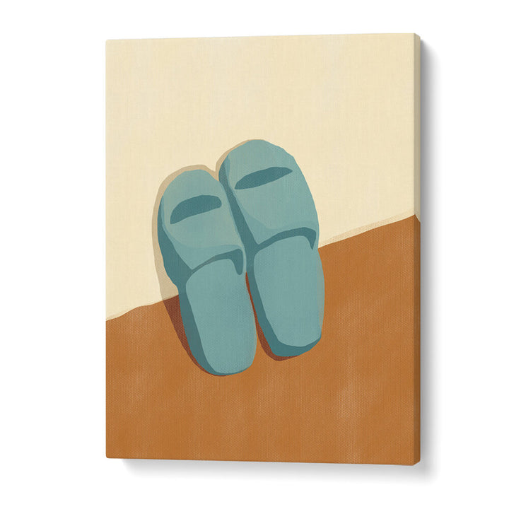 BLUE SLIPPERS , FASHION POSTERS