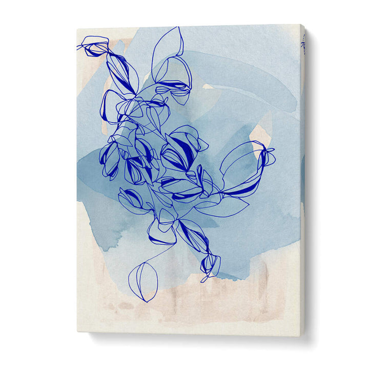 BLUE VINE ELEGANCE , ORGANIC FORMS