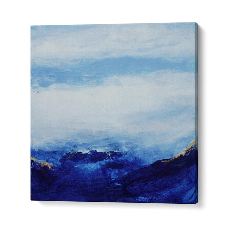 BLUE AND WHITE LANDSCAPE