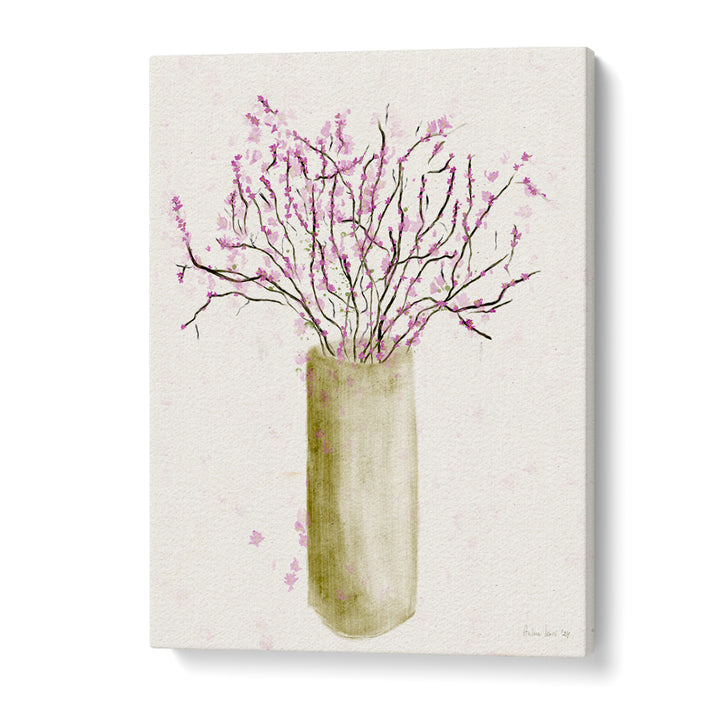 BLUSH PINK FLORAL VASE