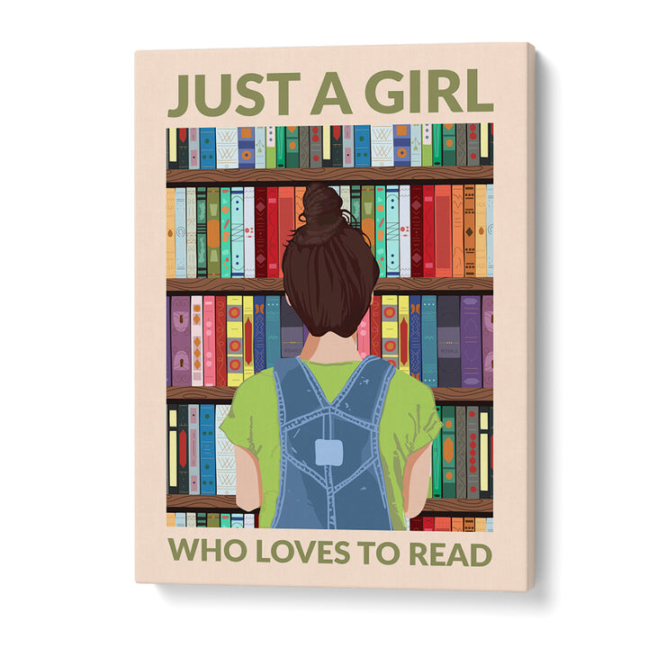 BOOK LOVER GIRL