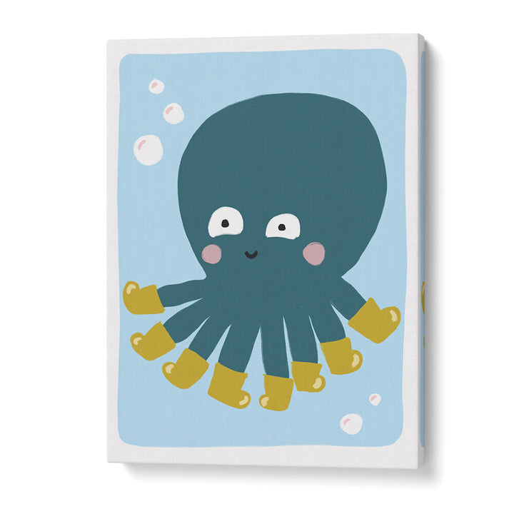 BOOTED OCTOPUS FUN , KIDS ROOM PAINTINGS