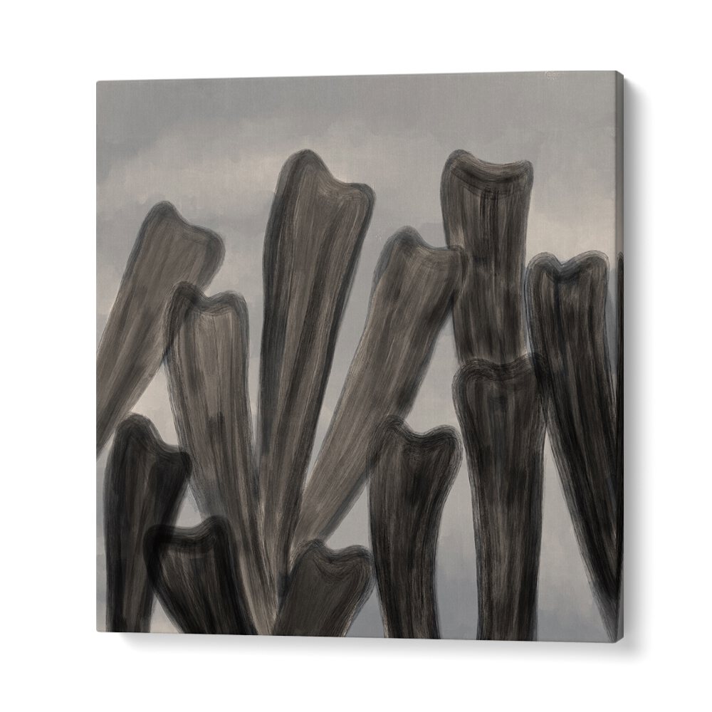 Stylish BOTANICAL ABSTRACT V, FLORAL FLOWER PAINTINGS elevate any space with contemporary and natural charm.