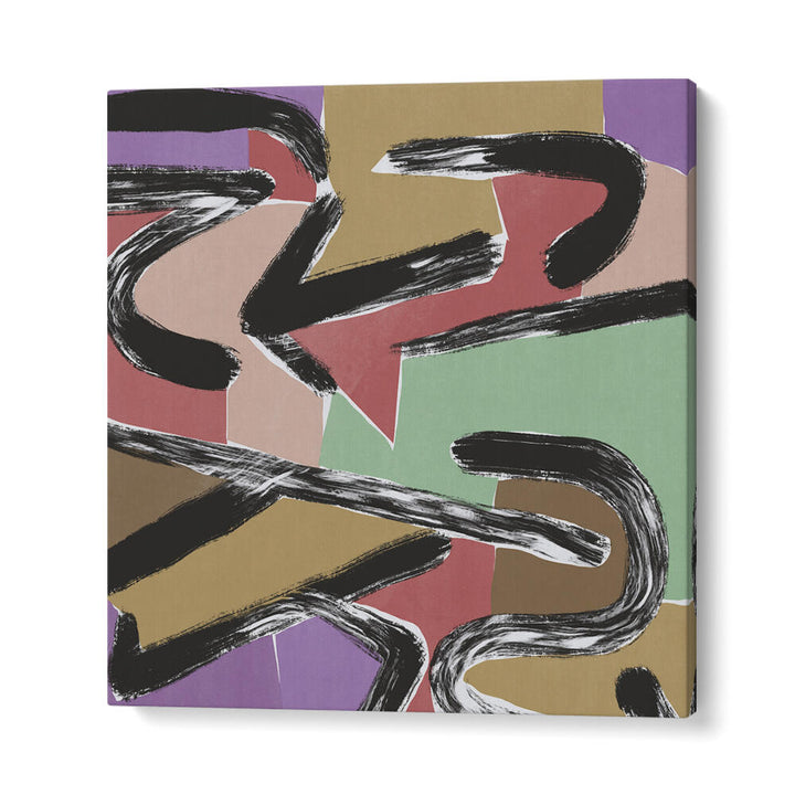 CHAOTIC BRUSHSTROKES , ABSTRACT PAINTINGS