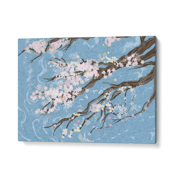 CHERRY BLOSSOMS , FLORAL FLOWER PAINTINGS