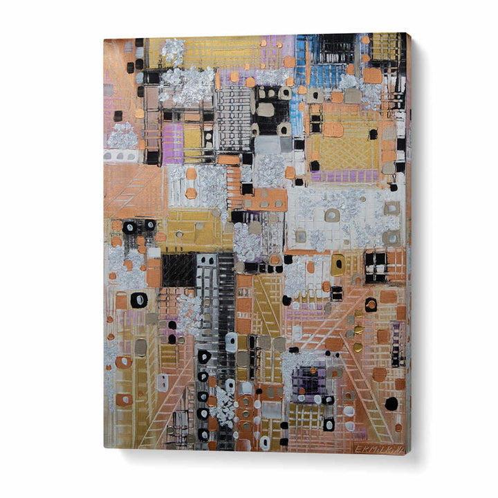 CITY ESCAPE II , MODERN IMPRESSIONISM PAINTINGS