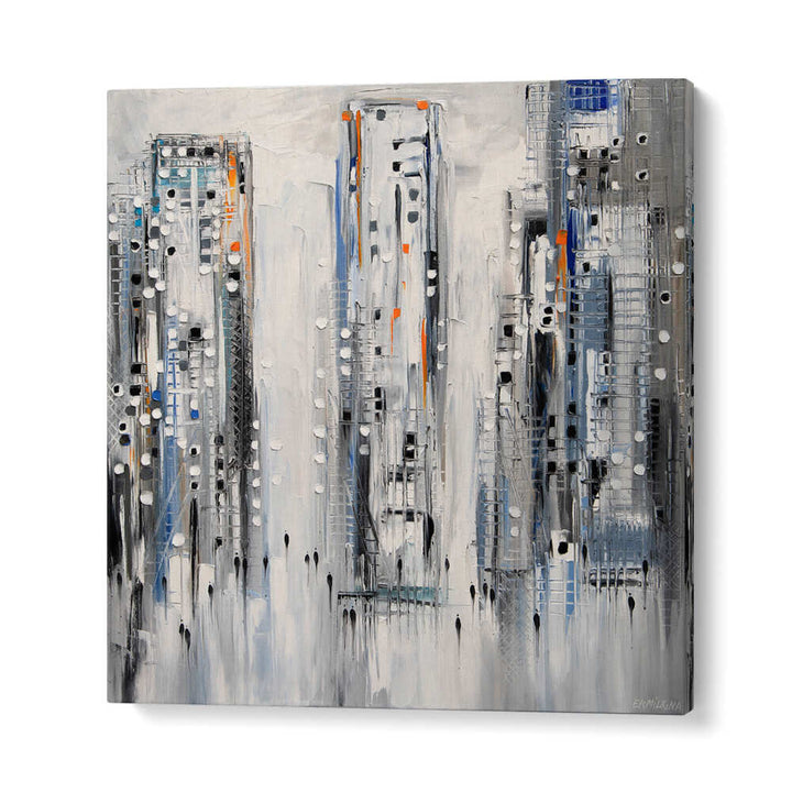 CITY VIBES , MODERN IMPRESSIONISM PAINTINGS
