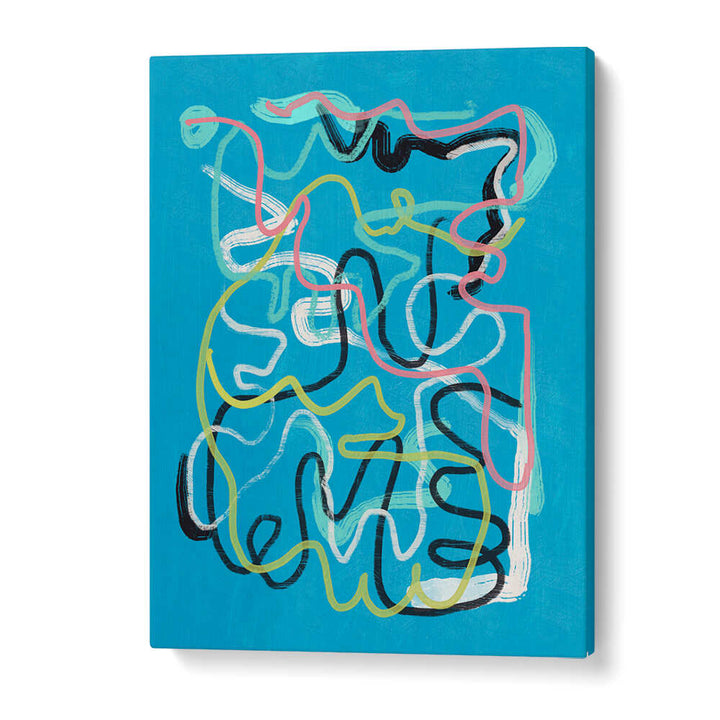 COLORFUL LINES , ABSTRACT PAINTINGS