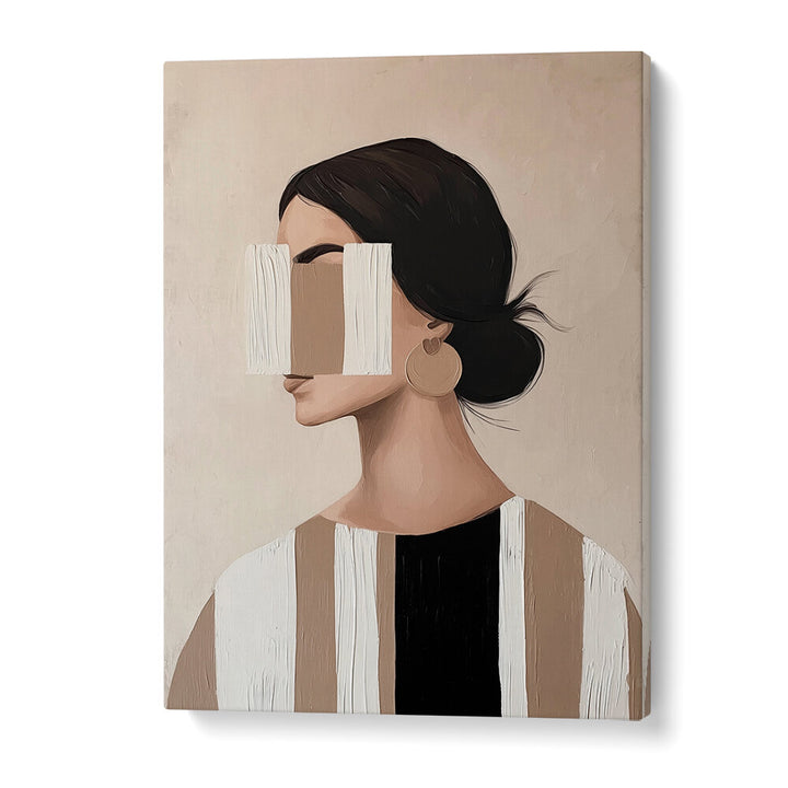 COLOUR PALETTE MOCHA MOUSSE XI , PORTRAITS & FIGURATIVE ILLUSTRATIONS