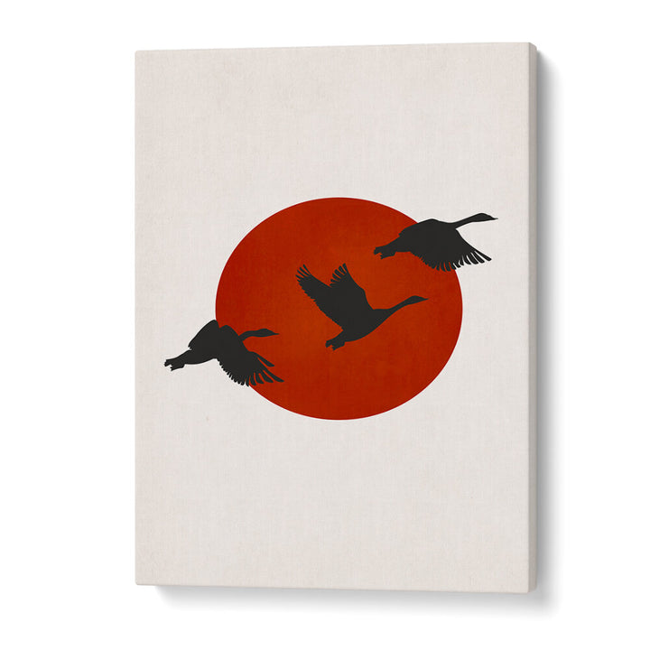 COMING HOME FOR CHRISTMAS , LANDSCAPE PAINTINGS