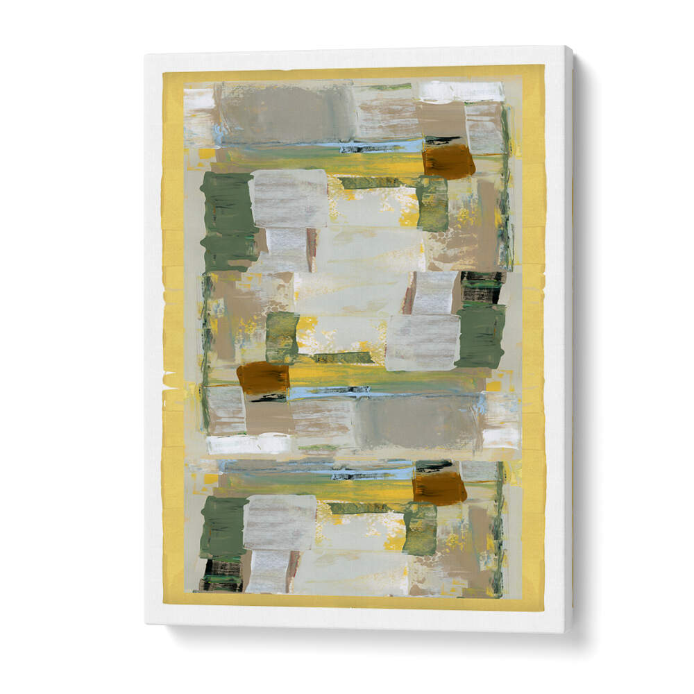 Vibrant CORNISH LANDSCAPE 1, ABSTRACT PAINTINGS showcasing dynamic forms and colors for a stunning décor transformation.