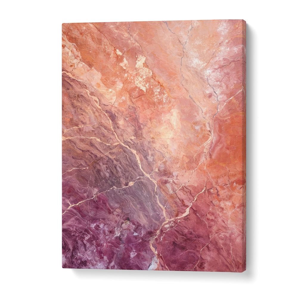 Rich crimson tones and earthy textures define the CRIMSON EARTH VEINS, ABSTRACT PAINTINGS, perfect for home decor.