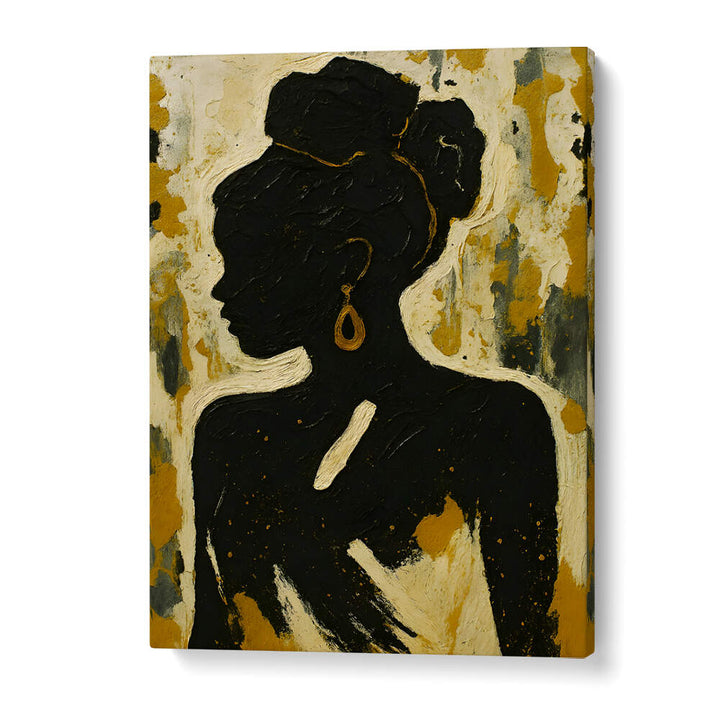 CROWNED IN SOLITUDE , EXPRESSIONISM PAINTINGS