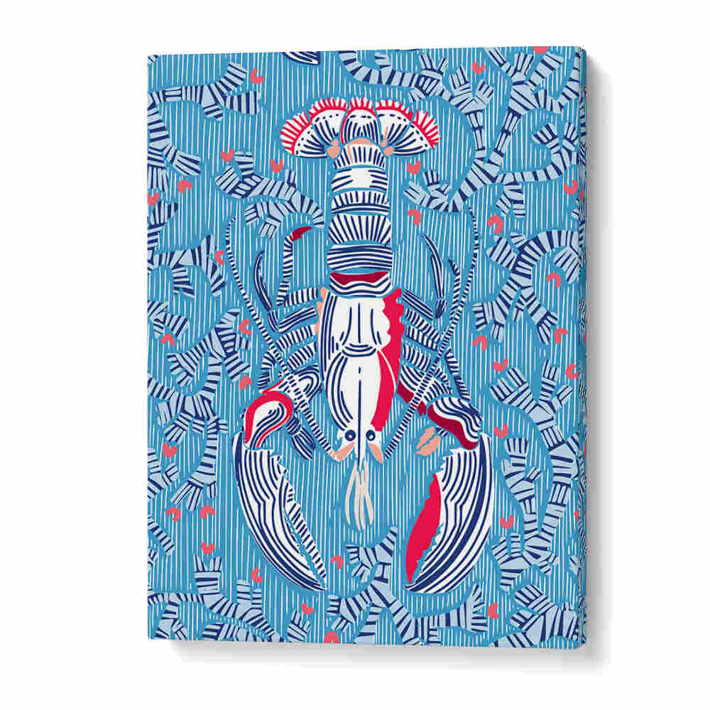 Vibrant CRUSTACEAN Beach Paintings add a coastal touch, perfect for enhancing your serene living space.