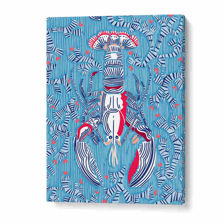 Vibrant CRUSTACEAN Beach Paintings add a coastal touch, perfect for enhancing your serene living space.