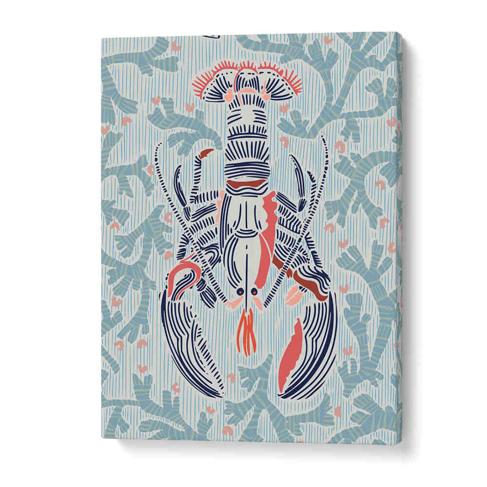 Transform your cafe with CRUSTACEAN CORE MINT, BAR art, adding elegance and charm to any space.