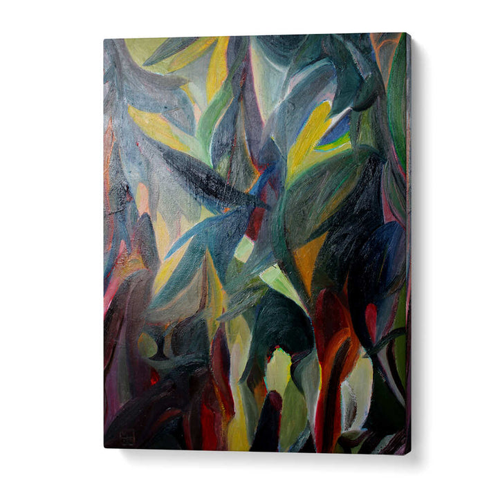 DEEP WOODS , ABSTRACT PAINTINGS
