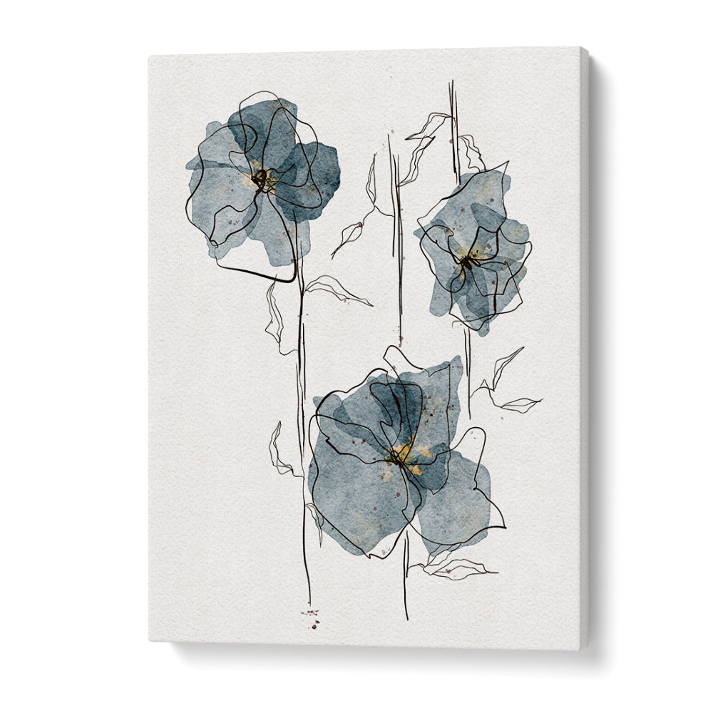 DELICATE BLUE BLOOMS
