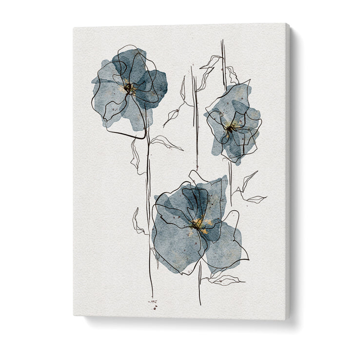 DELICATE BLUE BLOOMS