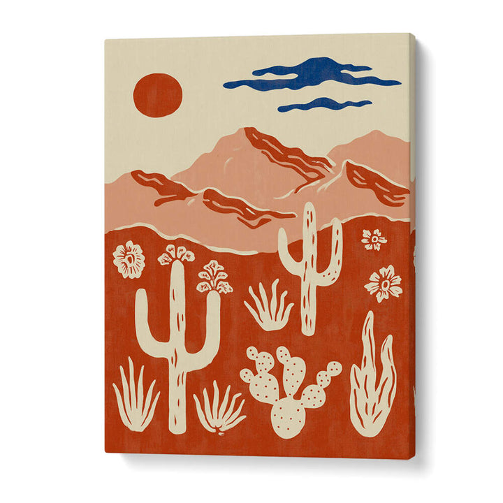 DESERT HEAT , LANDSCAPE PAINTINGS