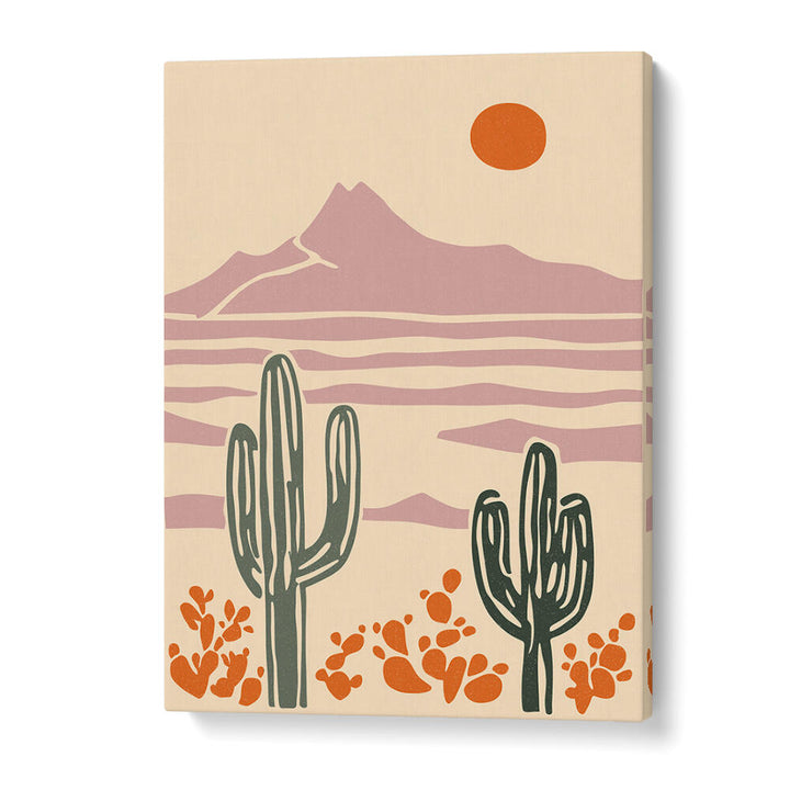 DESERT HEAT II , LANDSCAPE PAINTINGS