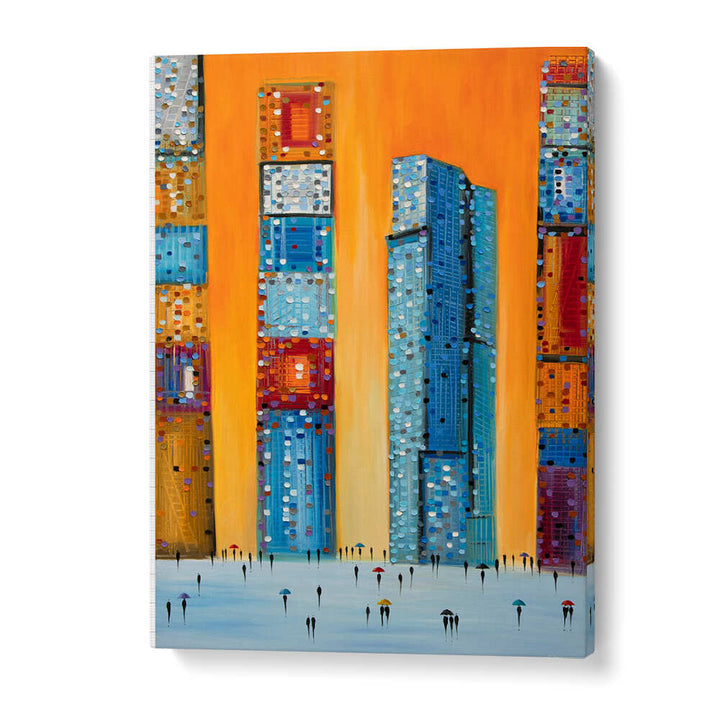 DIDN'T IT RAIN , MODERN IMPRESSIONISM PAINTINGS