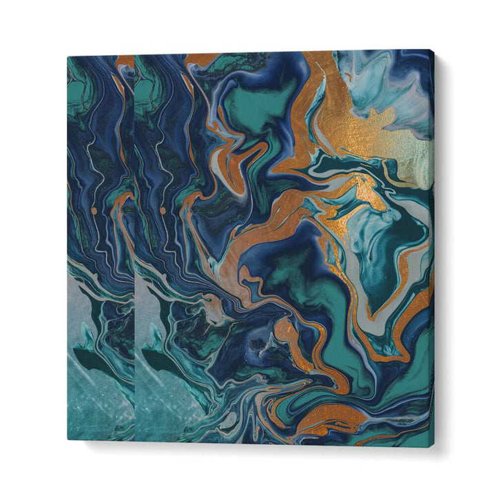 Stylish DRAMAQUEEN MARBLE GREEN, ABSTRACT PAINTINGS featuring vibrant colors, perfect for contemporary decor.