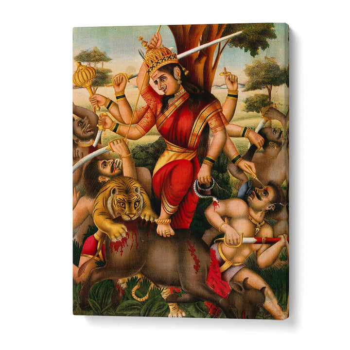 DURGA SLAYING THE BUFFALO DEMON I