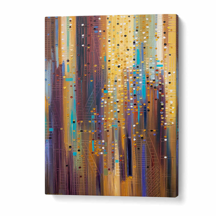 DYNAMIC CITY , MODERN IMPRESSIONISM PAINTINGS