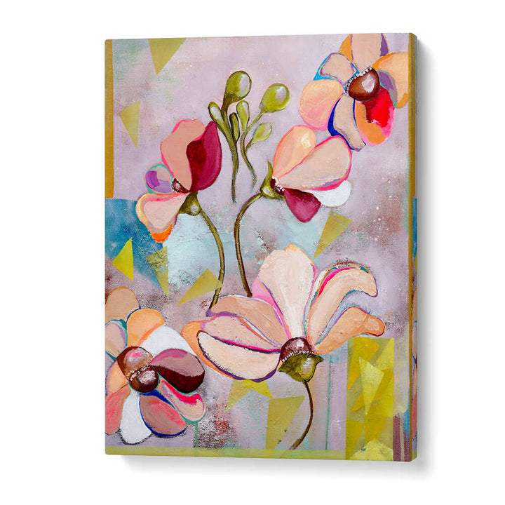 EDEN , FLORAL FLOWER PAINTINGS