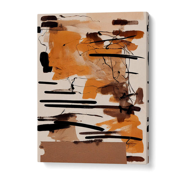 EARTHY STROKES , ABSTRACT PAINTINGS
