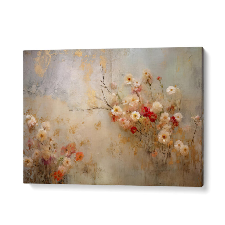 FFA VINTAGE FLORAL VIII , FLORAL FLOWER PAINTINGS