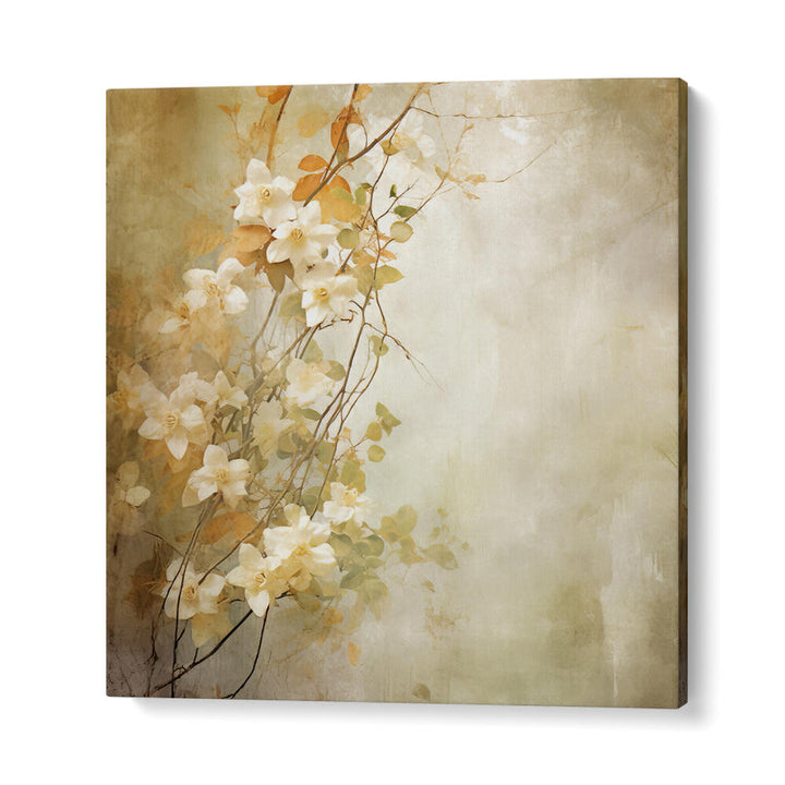 FA VINTAGE FLORAL V , FLORAL FLOWER PAINTINGS