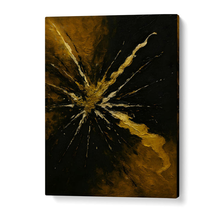 STARBURST IN THE DARK , EXPRESSIONISM PAINTINGS