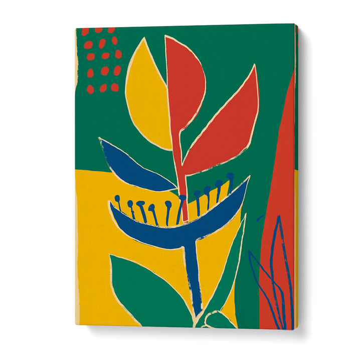 FLORAL SYMPHONY III , FLORAL FLOWER PAINTINGS