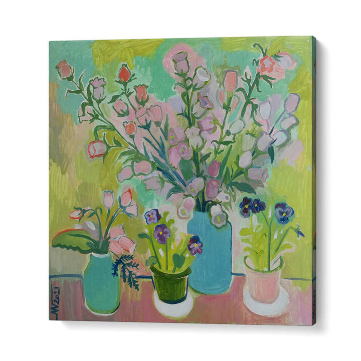 FLOWERS III , RETRO ART