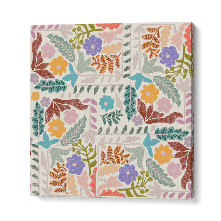 FOLK ART FLORAL PATTERN