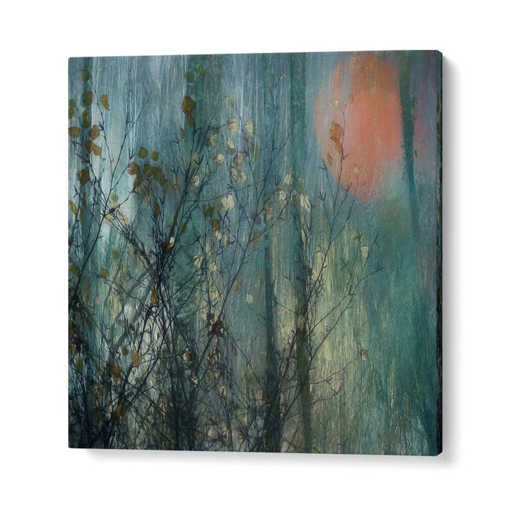 FULL MOON , FLORAL FLOWER PAINTINGS