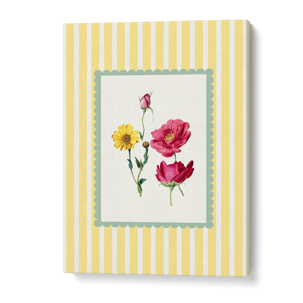 GARDEN ROSE & DAISY STUDY