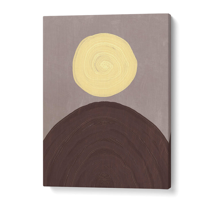 GEOMETRIC YELLOW SUN , ABSTRACT PAINTINGS