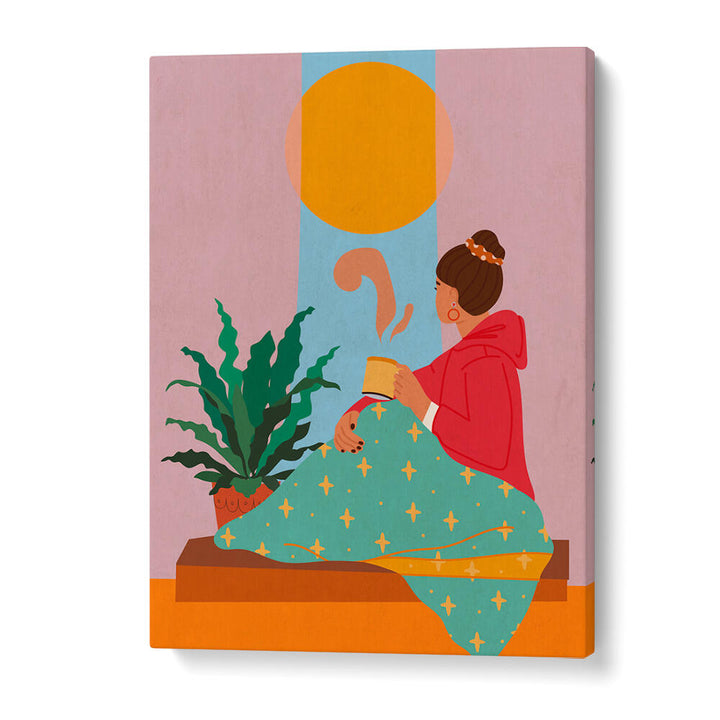 GIRL LOOKING OUT OF WINDOW II , FASHION POSTERS