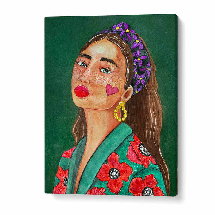 GIRL WITH HAIR BAND