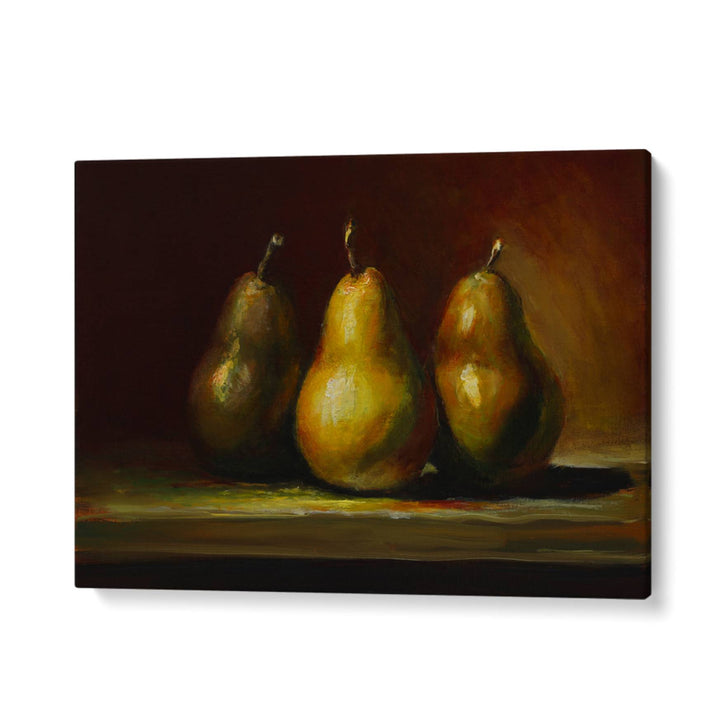 GLOWING STILL LIFE PEARS
