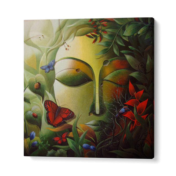 GREEN GOD BUDDHA I