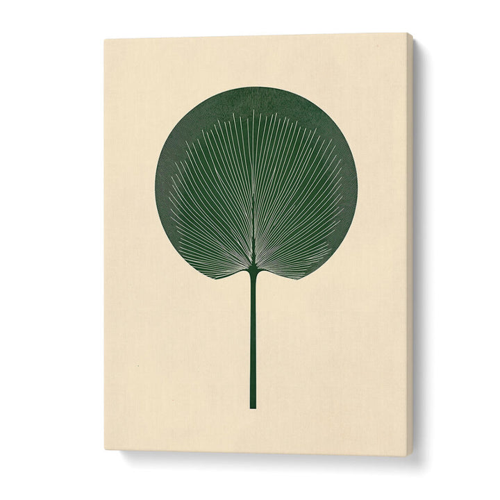GREEN PALM LEAF , FLORAL FLOWER PAINTINGS