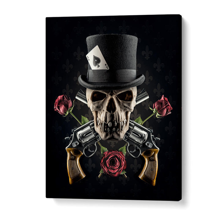 GUNS AND ROSES , SURREAL ART PRINTS
