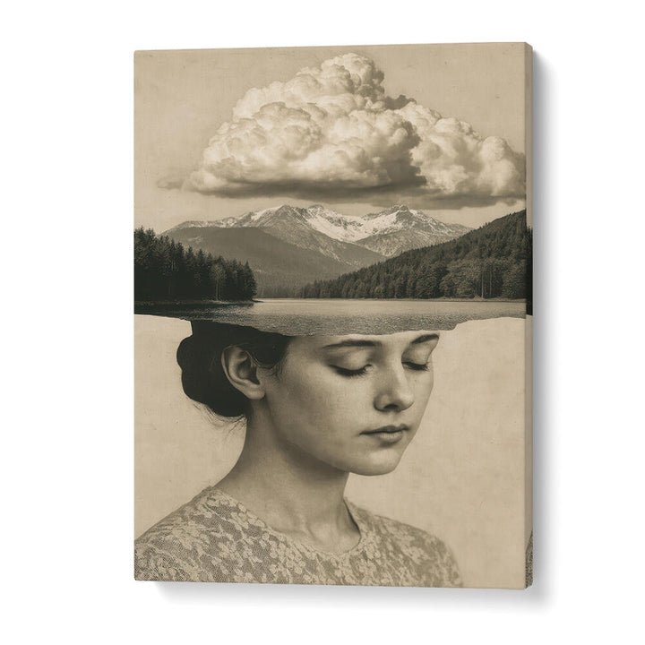 HEAD SPACE , SURREAL ART PRINTS